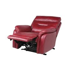 A wide variety of red leather recliner chairs options are available to you, such as general use ··· power lift recliner,stand up&lay down functions. Fortuna Dark Red Leather Power Recliner Chair Ft850cw