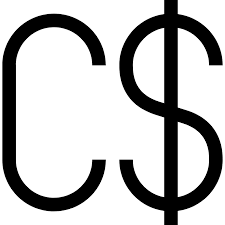 What does the canadian dollar symbol look like. Canadian Dollar Vector Svg Icon 6 Svg Repo