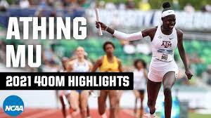 Texas a&m freshman athing mu put on a show this season in the 400 meters, setting a collegiate record at the west regional then breaking it at the 2021 ncaa. Athing Mu 400m College Highlights Youtube
