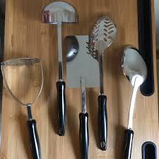 Iseafly dog grooming kit, safety round tip, heavy duty stainless steel, 5 in 1 cat dog grooming scissors set, best pet grooming shears for full body 4.6 out of 5 stars 1,800 2 offers from $25.99 Ekco Kitchen Vintage Ekco Stainless Steel Kitchen Utensils Set Poshmark