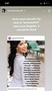 Farrah is planning on going from Paralegal straight to Prosecutor :  rTeenMomOGandTeenMom2