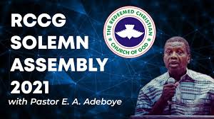 The theme, which, a source says promises breakthroughs and turnarounds for participants from around the world, is a new wave of glory. Rccg Solemn Assembly 2021 Day 4 Evening Youtube