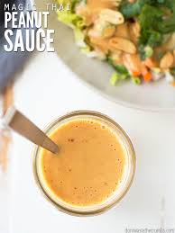 Thai Peanut Sauce Recipe Peanut Sauce Recipe Recipes Easy Thai Peanut Sauce