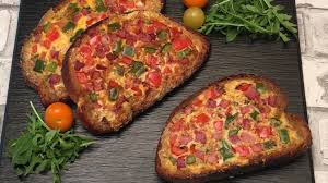 Recette L Omelette Tartine Rezepte Lecker Schmecker Rezepte Belegte Brotchen