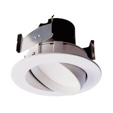 We're the experts in lighting design for home, office and commercial facilities of all kinds. Halo 4 In 2700k White Integrated Led Recessed Ceiling Light Fixture Adjustable Gimbal Retrofit Trim Warm White Ra406927whr The Home Depot
