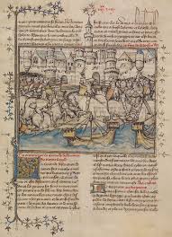A Battle From The Trojan War Getty Museum Ancient Books Medieval Art Book Art