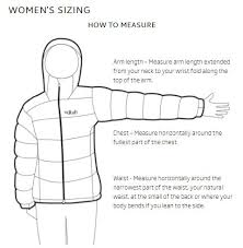 Rab Clothing Size Charts