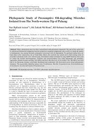 Sankyu (m) sdn bhd serba dinamik sdn bhd semi hermatics engineering sdn bhd syarikat steelcon sdn bhd. Pdf Phylogenetic Study Of Presumptive Oil Degrading Microbes Isolated From The North Western Tip Of Pahang