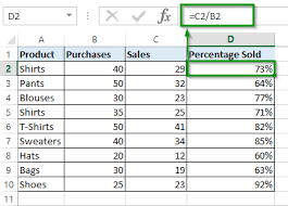 In other words, the numerator is divided by the denominator and the result is multiplied by 100. Percentages In Excel How To Use The Percentage Formula In Excel Ionos