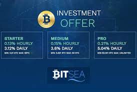 Bitcoin as an alternative investment vehicle. Bitsea Offers Low Risk Bitcoin Investment Opportunities