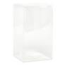 Clear vinyl boxes from www.papermart.com