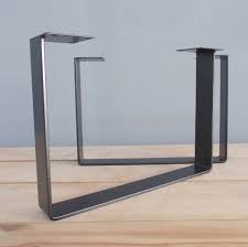 Metal Bench Legs 15 X 21 Coffee Table Legs Flat Etsy In 2020 Coffee Table Legs Steel Table Legs Metal Table Legs