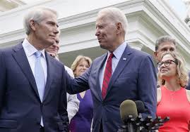 Some democrats, such as kyrsten sinema of arizona, have signaled they want a smaller final budget reconciliation bill. Harder Than It Should Be Portman Reflects On Infrastructure Talks The Blade