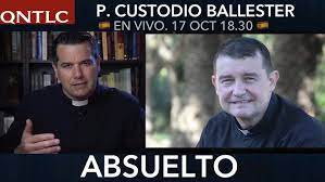 Padre CUSTODIO BALLESTER. Absuelto. Entrevista en vivo - YouTube