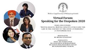 Goh siu lin, partner of law firm kee sern, siu & huey, says this is especially important if a marriage were to break down. Videos Speaking For The Unspoken 2020 Medico Legal Society Of Malaysia
