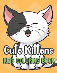 Pics of the cutest kittens, lots of purebred kitten photos, cutest kitten pictures and photos of adorable kittens. Cute Kittens Kids Coloring Book Black And White Kitten Cover Color Book For Children Of All Ages Yellow Diamond Design With Black White Pages For Mindfulness And Relaxation Publishing Greetingpages 9781695392458 Amazon Com