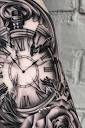 30 Best Clock Tattoos For Men | Clock tattoo, Time clock tattoo ...