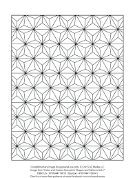 Shapes coloring pages are helpful for children's cognitive development. Complimentary Coloring Sheet From Color And Create Geometric Shapes And Patterns Vo Math Geometric Shapes Geometric Coloring Pages Kindergarten Math Patterns