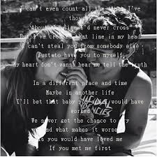 Eric Ethridge If You Met Me First Country Lyrics Maybe In Another Life Lyrics