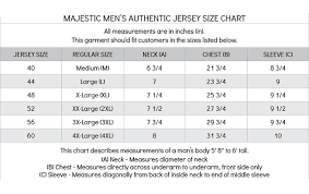 Authentic Majestic Mlb Jersey Size Chart Kasa Immo