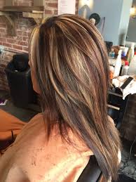 Who says blonde highlights for dark brown hair have to be subtle? Red Highlights Ideas For Blonde Brown And Black Hair
