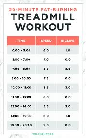 workout plan for beginners treadmill