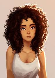 Grudheap Natural Hair Art Curly Hair Styles Black Girl Art