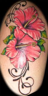Hibiscus By N1ckyveysey On Deviantart Flower Leg Tattoos Hibiscus Tattoo Leg Tattoos
