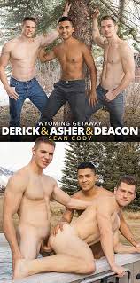 Sean Cody: Derick, Asher and Deacon's raw threesome in 