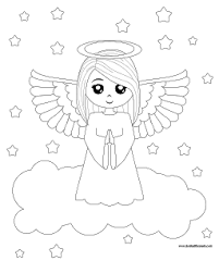 Angel themed coloring pages for your bible lessons. Angel Printables 2011 Angel Coloring Pages Christmas Coloring Pages Coloring Pages