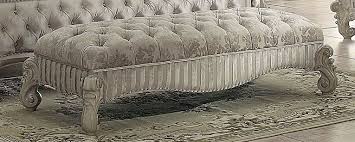 Product titleprepac entryway cubby bench, white. Versailles Bed Bench In Bone White Usa Warehouse Furniture