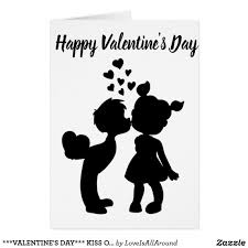 Valentine S Day Kiss On Your Cheek And More Zazzle Com Valentine Day Kiss Custom Greeting Cards Custom Holiday Card