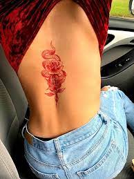 Pin Glowinbabyy Unique Tattoos For Women Red Tattoos Red Ink Tattoos