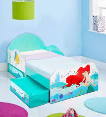 Featuring sparkling details and their favorite disney princesses in a colorful print, this look captures the playful. Buy Disney Princess In Multicolour With Storage By Cot Candy Online Kids Single Beds Kids Furniture Kids Furniture Pepperfry Product