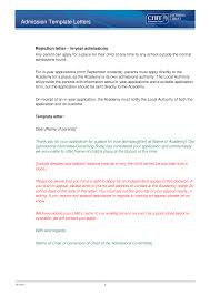 An experienced hiring manager explains what makes her eyes glaze over and what grabs her attention. School Rejection Letter Templates At Allbusinesstemplates Com