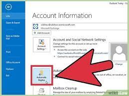 Cara buat account microsoft outlook. 4 Ways To Turn On Or Off The Out Of Office Assistant In Microsoft Outlook