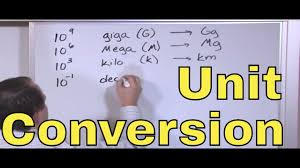 02 learn unit conversions metric system scientific notation in chemistry physics