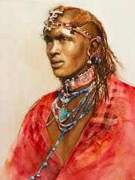 Talented artist shares inspiring watercolor story