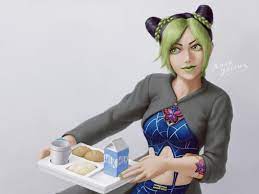 Fanart] Jolyne with a food tray : r/StardustCrusaders