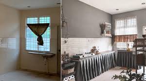 Susun atur dapur dipisahkan kepada dapur basah dan kering, jadi anda mempunyai kemewahan kaunter panjang untuk mahu gaya dapur keluli tahan karat komersil tanpa kos? Deko Dapur Kecil Tanpa Kabinet Diy Dekorasi Bajet Dapur Rumah Sewa Tanpa Kabinet Table Top Ala Farmhouse Kemas