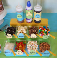 Peanut butter cups give ice cream an upgrade simply because peanut butter is necessary to incorporate into every meal. Ice Cream Party Ideas Ice Cream Party Theme Ice Cream Party Ice Cream Sundae Bar