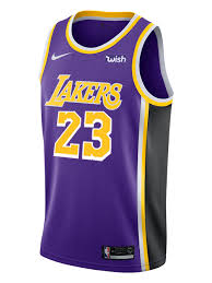Los angeles/minneapolis lakers complete uniform history with images. Los Angeles Lakers Lebron James Statement Edition Swingman Jersey Lakers Store