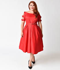 Plus Size Retro Dresses 50s 60s 70s 80s 90s Plus Size Retro Dresses Plus Size Vintage Dresses Retro Dress 50s