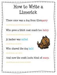 Limericks How To Write Limericks Writing Limericks Limerick Writing