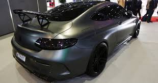 Dmc S Mercedes Amg C63 S Coupe Extrem Is A Smoked Beast Carscoops Mercedes Amg Amg C63 Amg