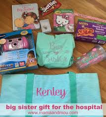 Big brother & big sister gift ideas from baby. Big Sister Gift For The Hospital Www Mamaandmou Com Big Sister Gifts Big Sister Kit Big Sibling Gifts