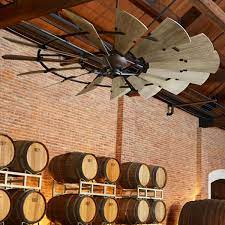 In this way, the appliance supports wall sconces and other illumination sources. 60 Rustic Windmill Ceiling Fan Shades Of Light
