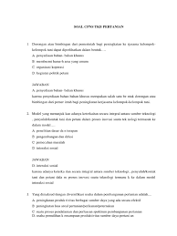 Perlu diketahui soal pppk dengan kompetensi teknis adalah soal yang mempertanyakan tentang pengetahuan pertanyaan langsung (interview). Soal Tkb Pertanian Pdf