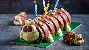 M&s was the first retailer to sell a caterpillar cake, but many supermarkets have since created their own similar products. Lcy0fxv3wbdjem