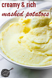 Easy Creamy Mashed Potatoes Cooking For My Soul Recipe In 2020 Creamy Mashed Potatoes Mashed Potatoes Heavy Cream Creamy Mashed Potatoes Recipe